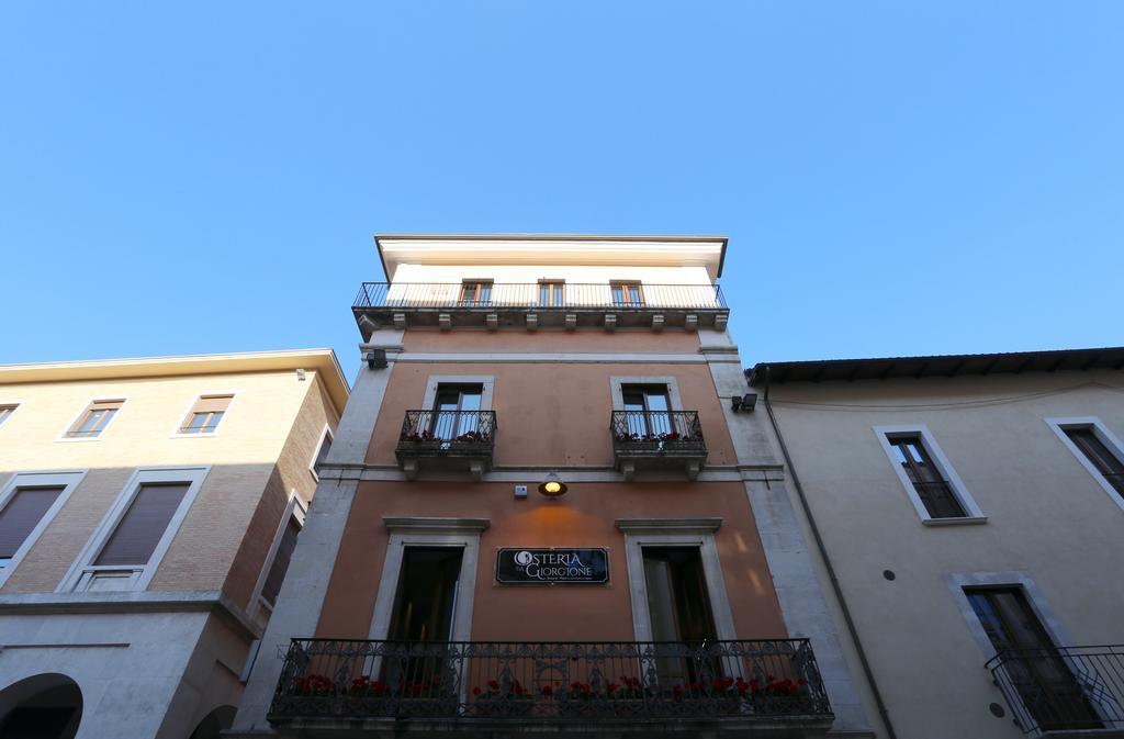 Das Hotel L'Aquila in der Altstadt von L'Aquila